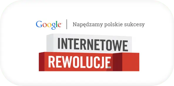 Logo SMART Agency z napisem rewolucja symbolizujące innowacyjne podejście do marketingu i stron internetowych