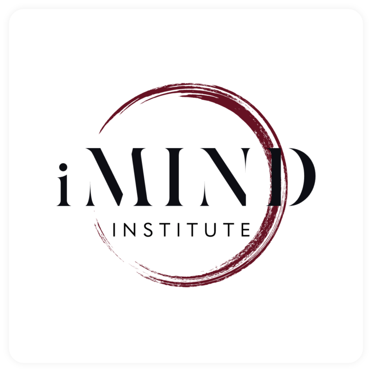 Logo iMind Institute z nowoczesnym, kolorowym symbolem i nazwą instytutu