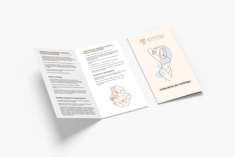Estetiq zalecenia po zabiegu kosmetycznym na stronie SMART Agency