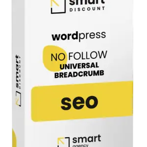 Opakowanie wtyczki smart Universal Breadcrumb NoFollow do optymalizacji SEO i zarządzania linkami wewnętrznymi