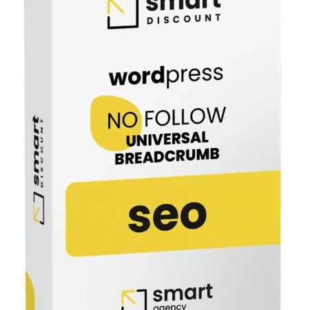 Opakowanie wtyczki smart Universal Breadcrumb NoFollow do optymalizacji SEO i zarządzania linkami wewnętrznymi