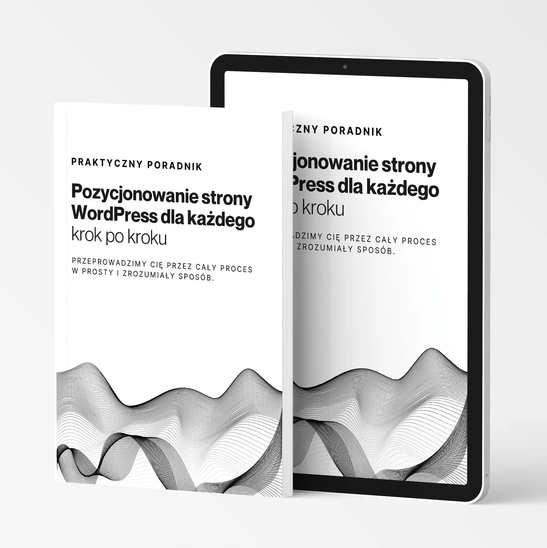 Okładka e-booka Pozycjonowanie strony WordPress dla każdego krok po kroku od SMART Agency