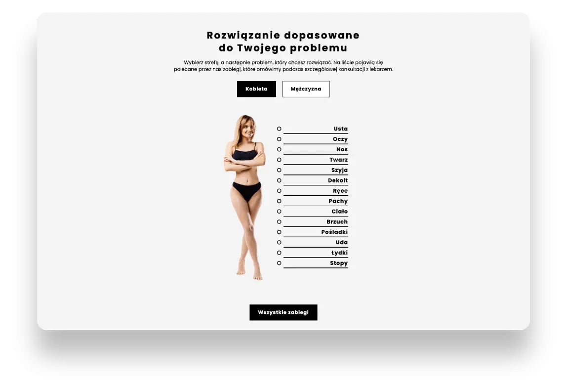 Nowoczesny interfejs strony Instytutu Milbrandt z intuicyjną nawigacją i responsywnym designem