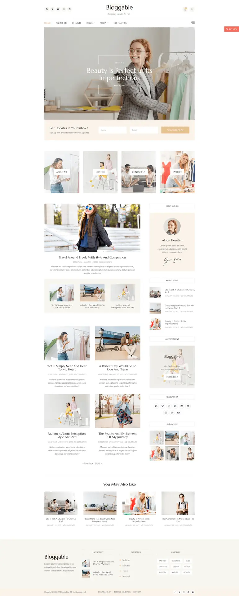 Szablon Bloggable – nowoczesny i responsywny design dla profesjonalnych blogów WordPress