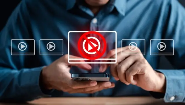 Powiadomienie o zablokowaniu treści multimedialnych i wideo online w celu ochrony przed wirusami