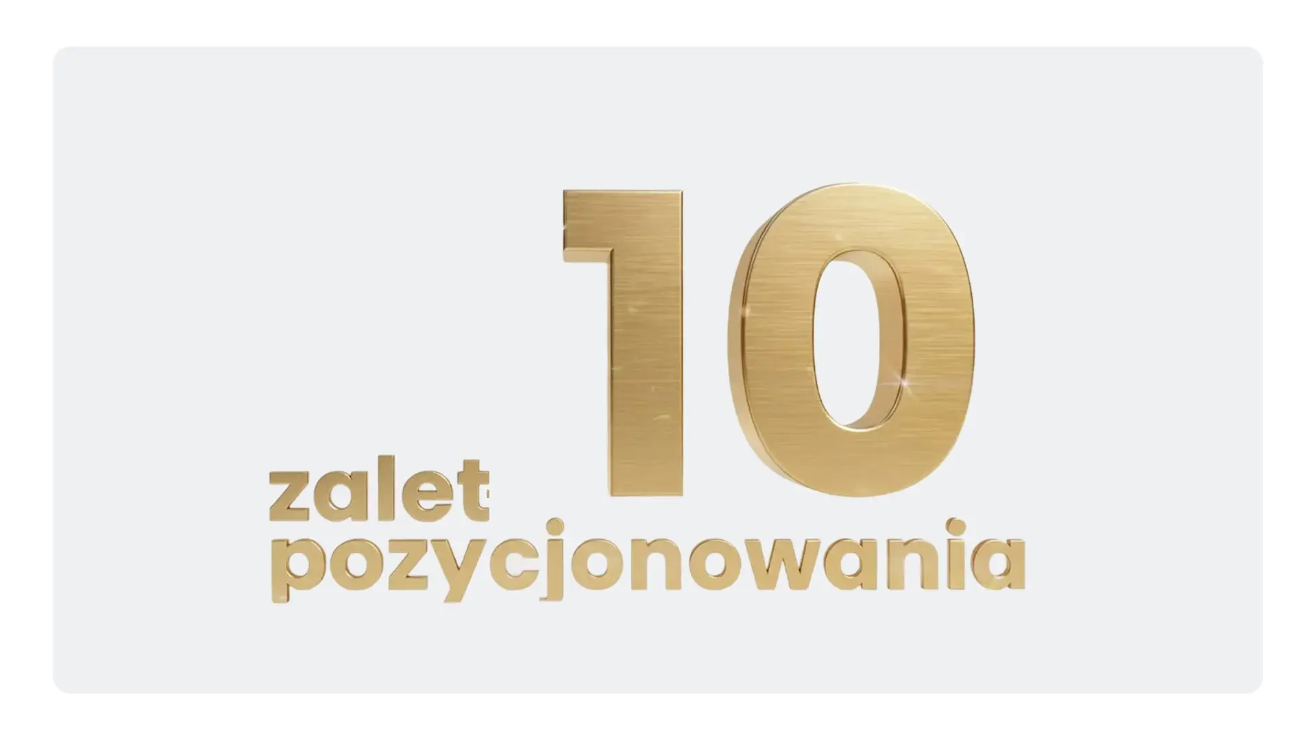 Infografika przedstawiająca 10 zalet pozycjonowania stron internetowych na stronie SMART Agency