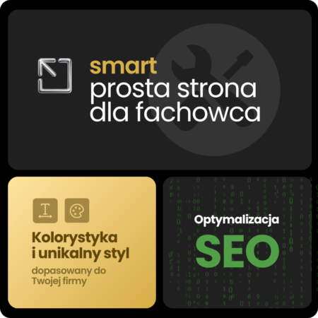 Strona internetowa dla fachowca - SMART Agency