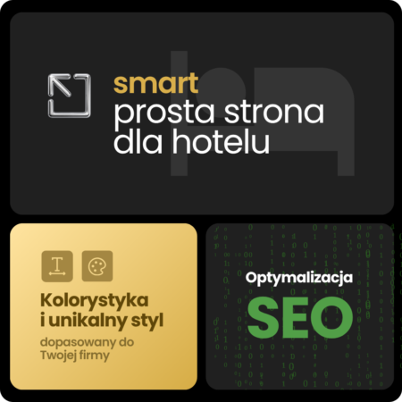 Strona internetowa dla hotelu - SMART Agency