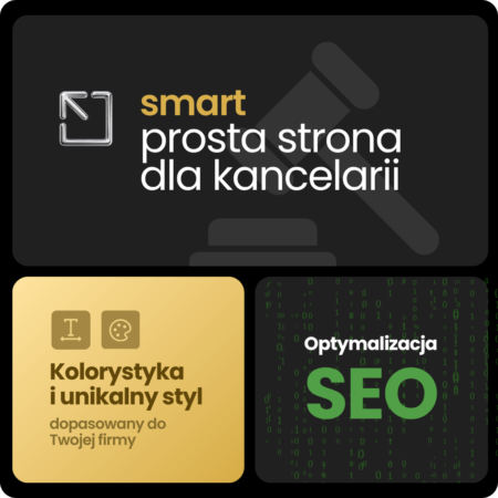 Strona internetowa dla kancelarii - SMART Agency