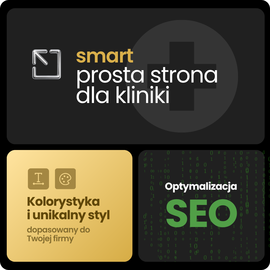 Strona internetowa dla kliniki - SMART Agency