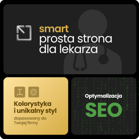 Strona internetowa dla lekarza - SMART Agency