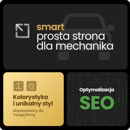 Strona internetowa dla mechanika - SMART Agency